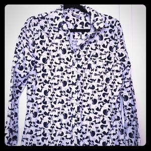 Fox shirt dress M